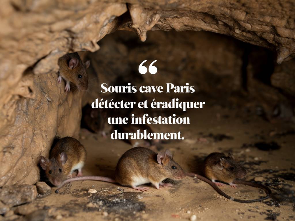 Souris cave paris : détecter et éradiquer une infestation durablement